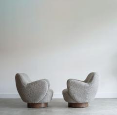 Vladimir Kagan Kagan Dreyfuss Swivel Chairs Model 100A by Vladimir Kagan C 1960s - 4156121