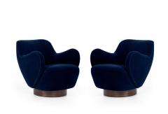 Vladimir Kagan Kagan Dreyfuss Swivel Chairs Model 100A by Vladimir Kagan circa 1960s - 1478844