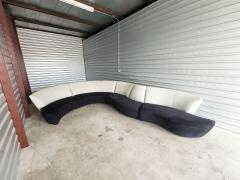 Vladimir Kagan Large Vladimir Kagan Bilboa Sofa in Five Sections - 2717217
