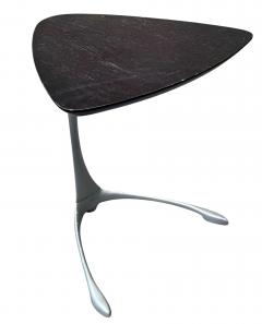 Vladimir Kagan MODERNIST ALUMINUM UNICORN SIDE TABLES IN THE MANNER OF VLADIMIR KAGAN - 4740282