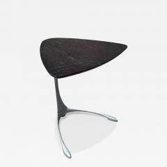 Vladimir Kagan MODERNIST ALUMINUM UNICORN SIDE TABLES IN THE MANNER OF VLADIMIR KAGAN - 4740283