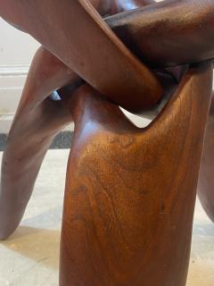 Vladimir Kagan MODERNIST ORGANIC SCULPTED INTERLOCKING WOOD TABLE ATTRIBUTED TO VLADIMIR KAGAN - 2468924