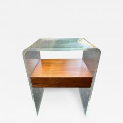 Vladimir Kagan MODERNIST WOOD AND LUCITE FLOATING TABLES BY VLADIMIR KAGAN - 2544866
