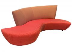 Vladimir Kagan Midcentury Pair of Curved Serpentine Bilboa Sofas by Vladimir Kagan for Preview - 1946039