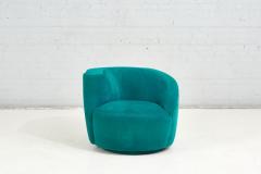 Vladimir Kagan Nautilus Swivel Lounge Chair 1990 - 2664479