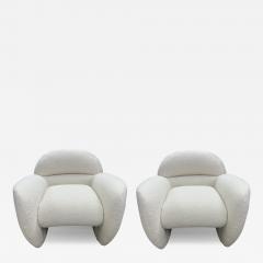 Vladimir Kagan Pair Of Vladimir Kagan Club Chairs - 4267248