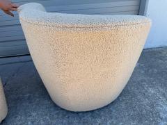 Vladimir Kagan Pair Of Vladimir Kagan For Weiman Nautilus Swivel Chairs - 4702206