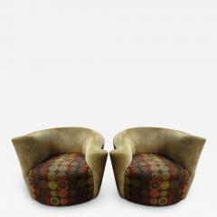 Vladimir Kagan Pair Of Vladimir Kagan Swivel Chairs - 3702333