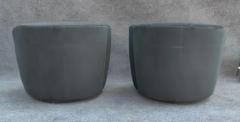 Vladimir Kagan Pair Scroll Corkscrew Dark Green Suede Swivel Lounge Chairs Mid Century - 3253805