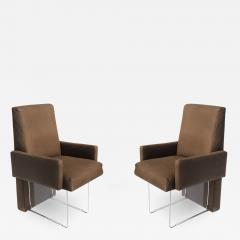 Vladimir Kagan Pair of Clos Armchairs by Vladimir Kagan - 1858036