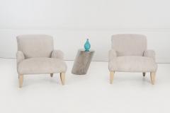 Vladimir Kagan Pair of Kagan Style Lounge Chairs for Design Studio 1980c - 4451065