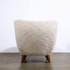 Vladimir Kagan Pair of Mid Century Documented Walnut Barrel Chairs by Vladimir Kagan 1947 - 2660640