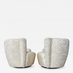 Vladimir Kagan Pair of Mid Century Modern Swivel Lounge Nautilus Chairs by Vladimir Kagan - 1940560