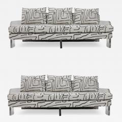 Vladimir Kagan Pair of Vladimir Kagan Sofas Newly Upholstered - 4553253