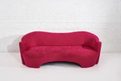 Vladimir Kagan Pink Sofa by Vladimir Kagan for Weiman 1990s - 1775159