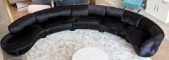 Vladimir Kagan Pony Skin Serpentine Sectional 1990 - 4244733