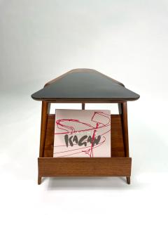 Vladimir Kagan Rare Vladimir Kagan Atomic Occasional Walnut Side Table - 3206357