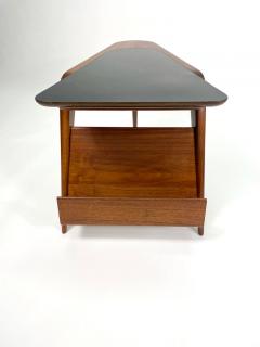 Vladimir Kagan Rare Vladimir Kagan Atomic Occasional Walnut Side Table - 3206366