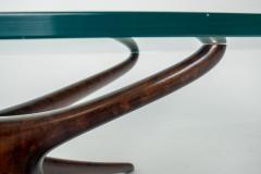 Vladimir Kagan Rare Vladimir Kagan Tri Symmetric Walnut Coffee Table - 4712708