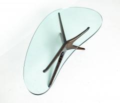 Vladimir Kagan Rare Vladimir Kagan Tri Symmetric Walnut Coffee Table - 4712711