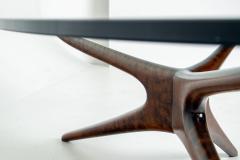 Vladimir Kagan Rare Vladimir Kagan Tri Symmetric Walnut Coffee Table - 4712717