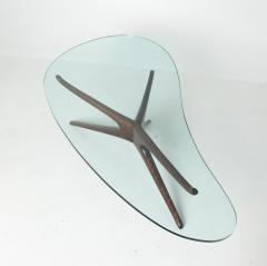 Vladimir Kagan Rare Vladimir Kagan Tri Symmetric Walnut Coffee Table - 4712721