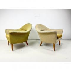 Vladimir Kagan Sculptural 1950s Lounge Chairs by Broderna Andersson - 3696594