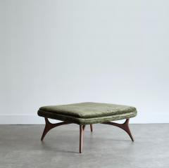 Vladimir Kagan Sculptural Walnut Ottoman by Vladimir Kagan C 1950s - 4183434