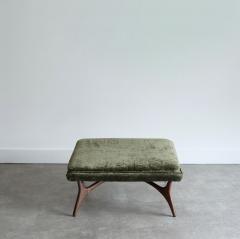 Vladimir Kagan Sculptural Walnut Ottoman by Vladimir Kagan C 1950s - 4183436