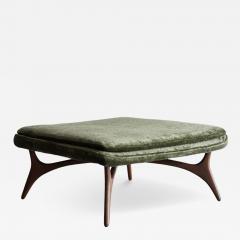 Vladimir Kagan Sculptural Walnut Ottoman by Vladimir Kagan C 1950s - 4186826
