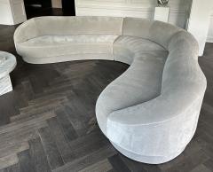 Vladimir Kagan Serpentine Sectional Sofa 1990 - 3829791