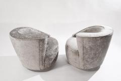 Vladimir Kagan Set of Cork Screw Swivel Chairs by Vladimir Kagan - 2242650