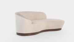 Vladimir Kagan Set of Opposing Serpentine Sofas in Mohair by Vladimir Kagan - 1342280