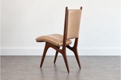 Vladimir Kagan Set of Six Vladimir Kagan Sculpted Sling Dining Chairs Model VK 101 - 4786738