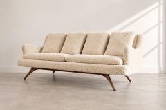 Vladimir Kagan Venetian Sofa by Vladimir Kagan in Shearling C 1950s - 4805264