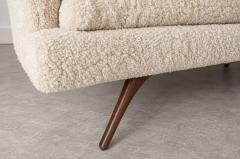 Vladimir Kagan Venetian Sofa by Vladimir Kagan in Shearling C 1950s - 4805269