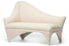 Vladimir Kagan Vladimir Kagan A Symmetric Settee in Ivory Boucl by Directional c 1991 - 2272722