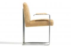 Vladimir Kagan Vladimir Kagan Arm Chairs in New Butter Cream Ivory Shearling - 4349586