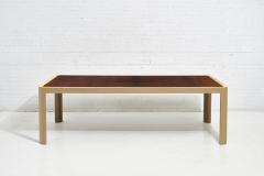 Vladimir Kagan Vladimir Kagan Beige Lacquer and Rosewood Dining Table 1970 - 1929264