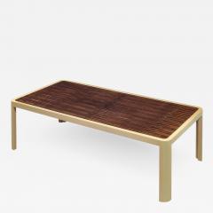 Vladimir Kagan Vladimir Kagan Beige Lacquer and Rosewood Dining Table 1970 - 1932843