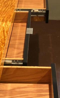 Vladimir Kagan Vladimir Kagan Burl Wood and Lacquered Sideboard or Console with File Cabinets - 1291379