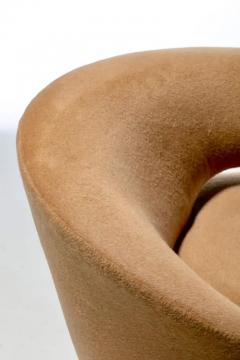 Vladimir Kagan Vladimir Kagan Caterpillar Chairs Newly Upholstered in Camel Color Mohair - 3464902