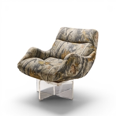 Vladimir Kagan Vladimir Kagan Cosmos Mid Century Lucite Lounge Chair - 4693544