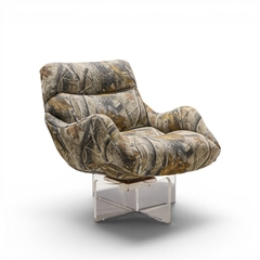 Vladimir Kagan Vladimir Kagan Cosmos Mid Century Lucite Lounge Chair - 4693881