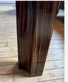 Vladimir Kagan Vladimir Kagan Dining Room Table Zebrawood 1970s - 4825059