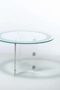 Vladimir Kagan Vladimir Kagan Lucite Glass Dining or Center Table c 1970s - 2404450