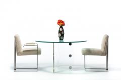 Vladimir Kagan Vladimir Kagan Lucite Glass Dining or Center Table c 1970s - 2404454