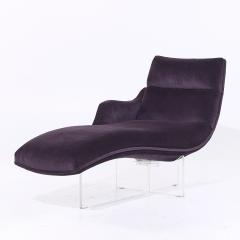 Vladimir Kagan Vladimir Kagan Mid Century Erica Lucite Chaise Lounge - 4046668