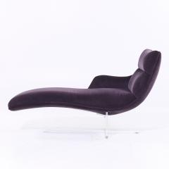 Vladimir Kagan Vladimir Kagan Mid Century Erica Lucite Chaise Lounge - 4046671