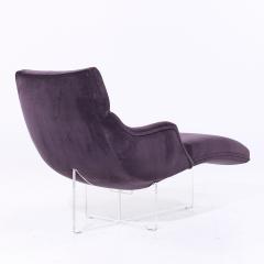 Vladimir Kagan Vladimir Kagan Mid Century Erica Lucite Chaise Lounge - 4046673